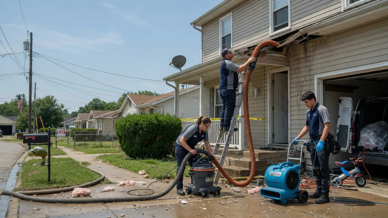 Water Damage Restoration in Ivor, VA near me
